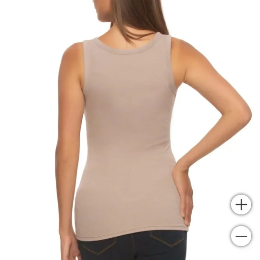 Felina Women's Ribbed Tank, 3-pack - Picture 4 of 5